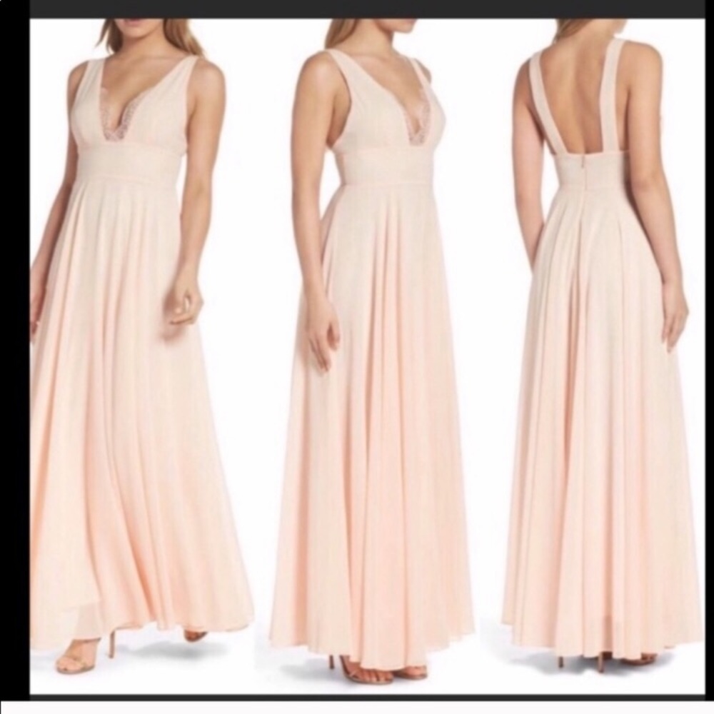 Lulu blush pink gown